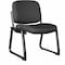 Lorell Black Fabric Guest Chair, Black LLR84596 - alternate 1